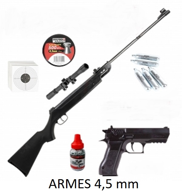 Armes 4.5 mm