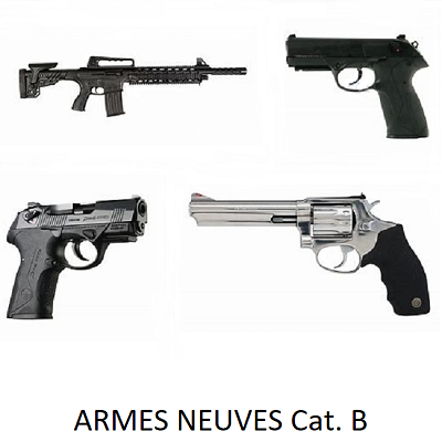 armes neuves cat.B