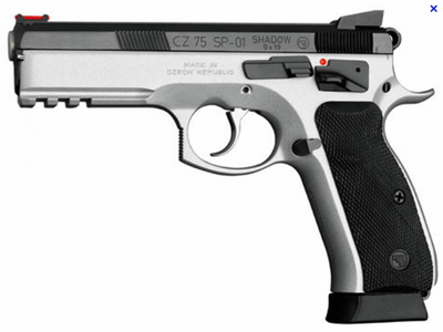 CZ 75 SP01 SHADOW DUAL TONE -BICOLORE- 9MM 18 COUPS 