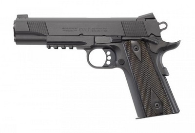 COLT 1911 RAIL GUN CERAKOTE 45 ACP