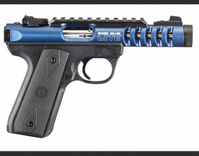 RUGER 22/45 LITE BLUE 22LR 10 COUPS