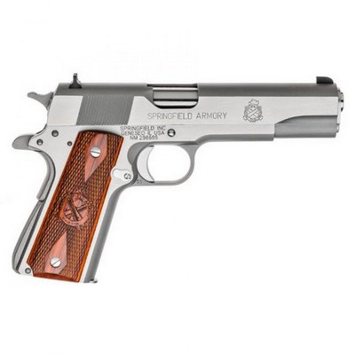 SPRINGFIELD ARMORY 1911 A1 MIL SPEC INOX 45 ACP 7 COUPS