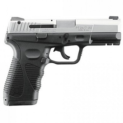 TAURUS PT 24/7 G2 INOX 9 MM  9 COUPS