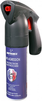 AEROSOL GAZ CS LACRYMOGENE 300ML