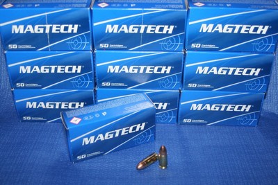 MAGTECH 9 MM FMJ 115 PAR 500