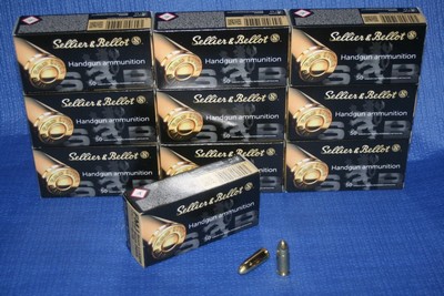 SELLIER BELLOT 9 MM FMJ 124 PAR 500