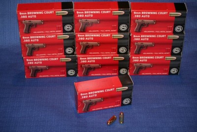 GECO .380 AUTO OU 9MM COURT X500