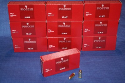 FIOCCHI 45 ACP FMJ 230 PAR 500