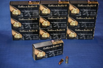 SELLIER BELLOT 45 ACP FMJ 230 PAR 500