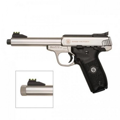 SMITH & WESSON SW22 VICTORY 22LR FILETé 10 COUPS