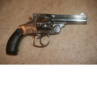 SMITH & WESSON 38 DOUBLE ACTION SECOND MODEL REVOLVER