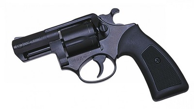 COMPETITIVE Bronzé Revolver 9MM BLANC