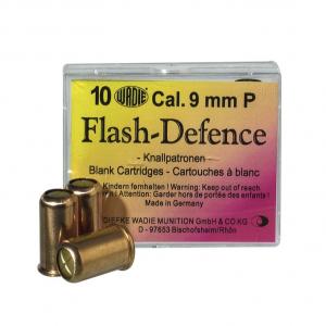 CARTOUCHE 9MM PA FLASH DEFENSE