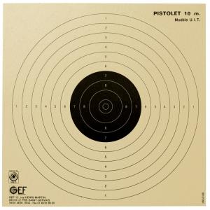 CIBLE PISTOLET 10M 17X17