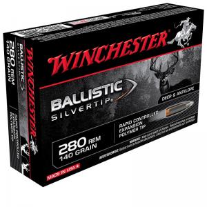 WINCHESTER CAL. .280 REM 140GR BALLISTIC SILVERTIP